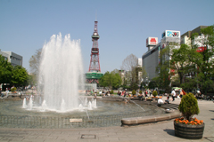 大通公園噴泉
