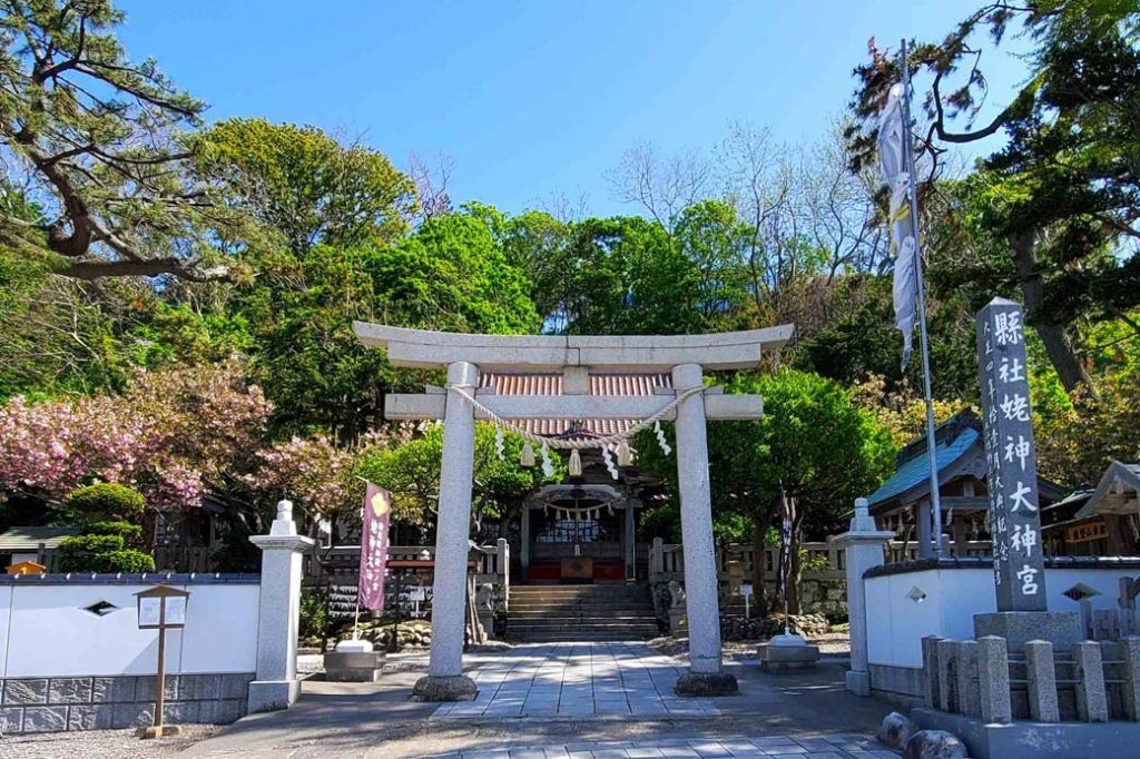 姥神大神宮：北海道最具歷史的神社。展示有江差八景、船繪馬、折居傳說等很多歷史資料。在神社內還能看到姥神大神宮渡禦祭時使用的山車模型。